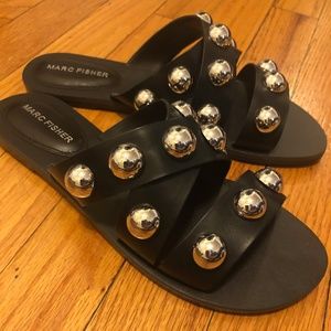 Marc Fisher Bryte Studded Sandals: BRAND NEW